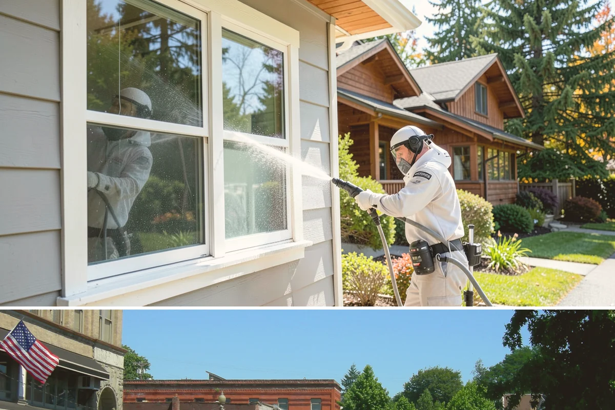 Cedar Fence Cleaning in Snohomish, Snohomish County, WA - A dry stretch in summer is best so the cedar can fully dry before any stain or sealer goes on.