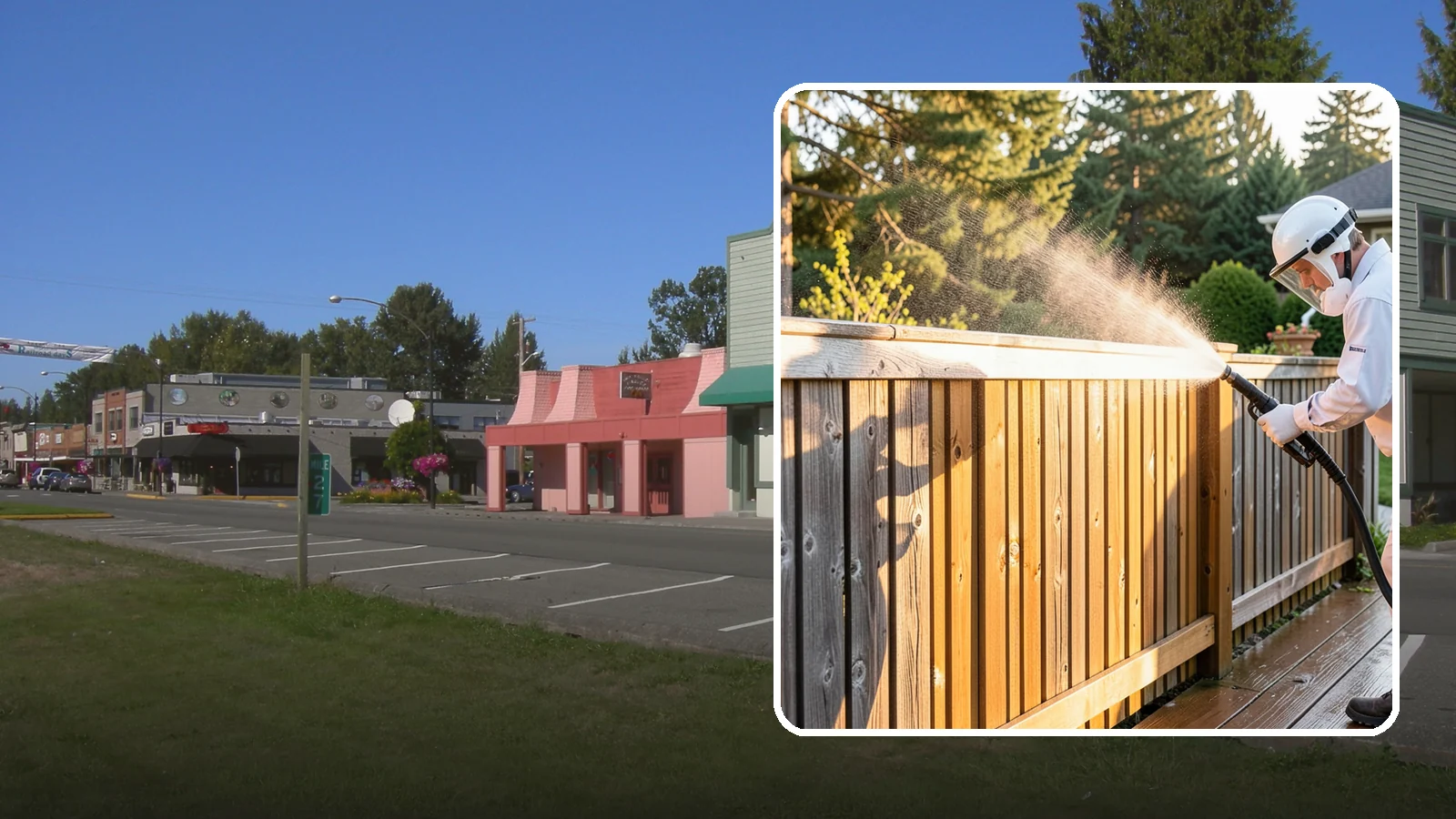 Cedar Fence Cleaning in Snoqualmie, King County, WA - Gentle cleaning tuned for cedar, the wood that grays fastest under Washington's damp, shaded conditions.