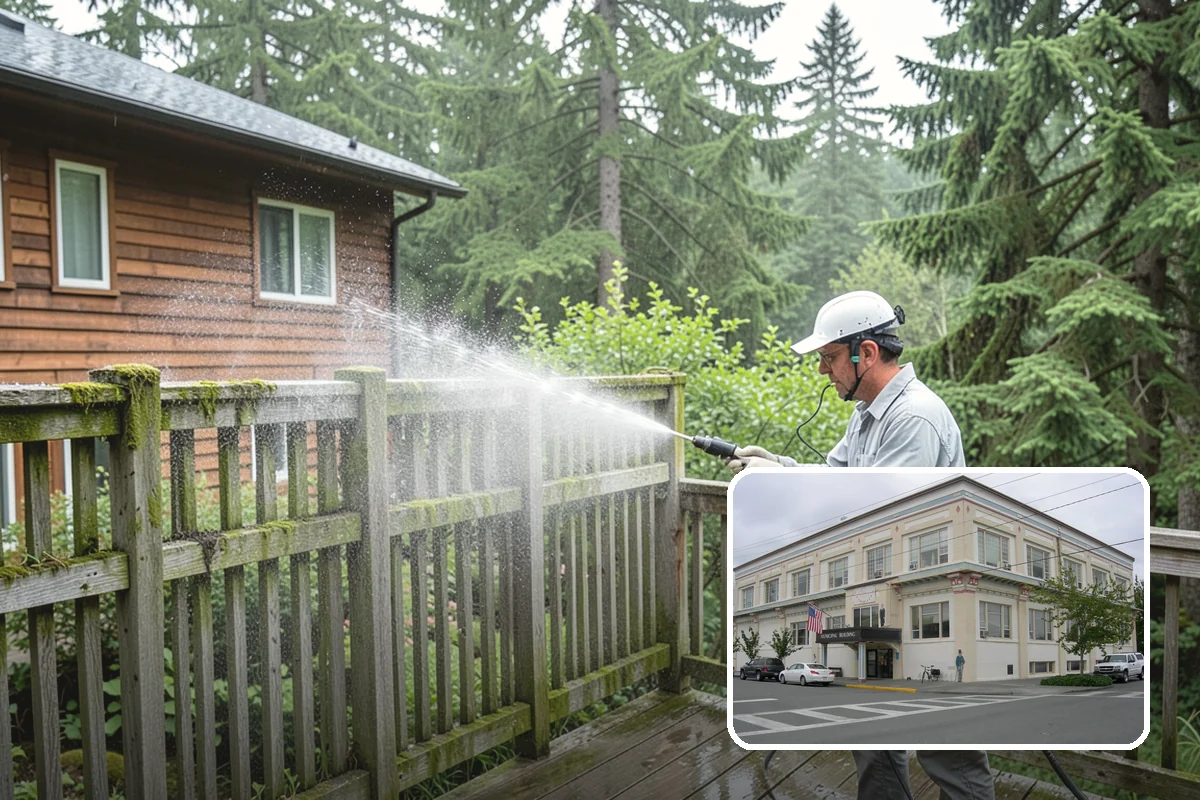 Cedar Shake Roof Cleaning in Anacortes, Skagit County, WA - Halts moss-driven rot that destroys untreated cedar roofs