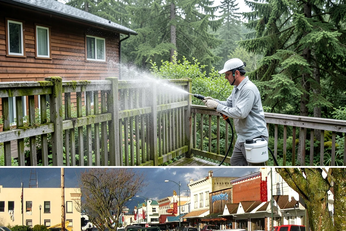 Cedar Shake Roof Cleaning in Arlington, Snohomish County, WA - Clean cedar roofs in mid to late summer so the wood can dry fully before autumn moisture returns.