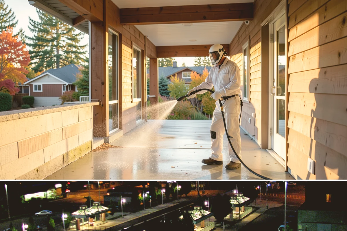 Cedar Shake Roof Cleaning in Auburn, King County, WA - Clean cedar roofs in mid to late summer so the wood can dry fully before autumn moisture returns.