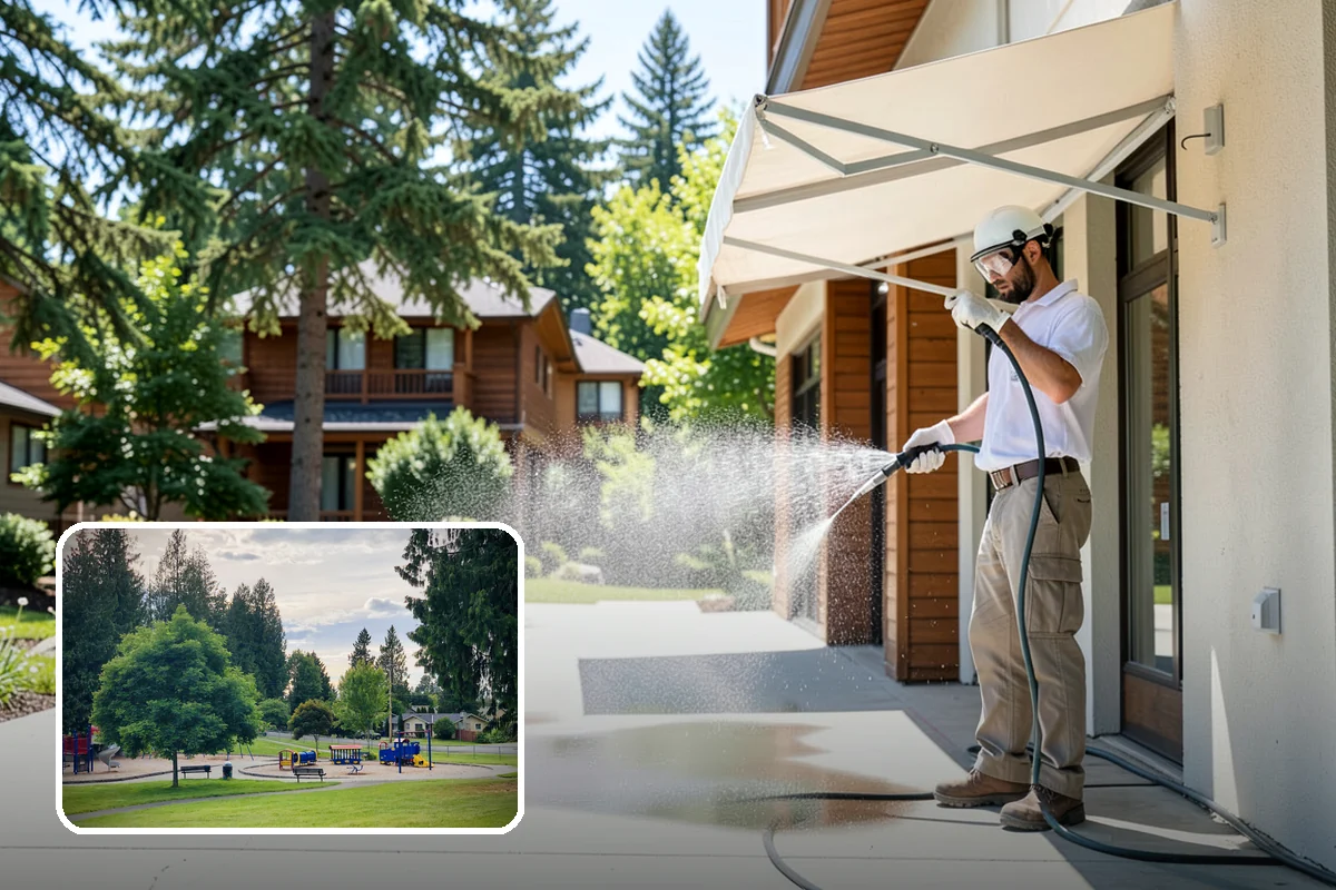 Cedar Shake Roof Cleaning in Bonney Lake, Pierce County, WA - Halts moss-driven rot that destroys untreated cedar roofs