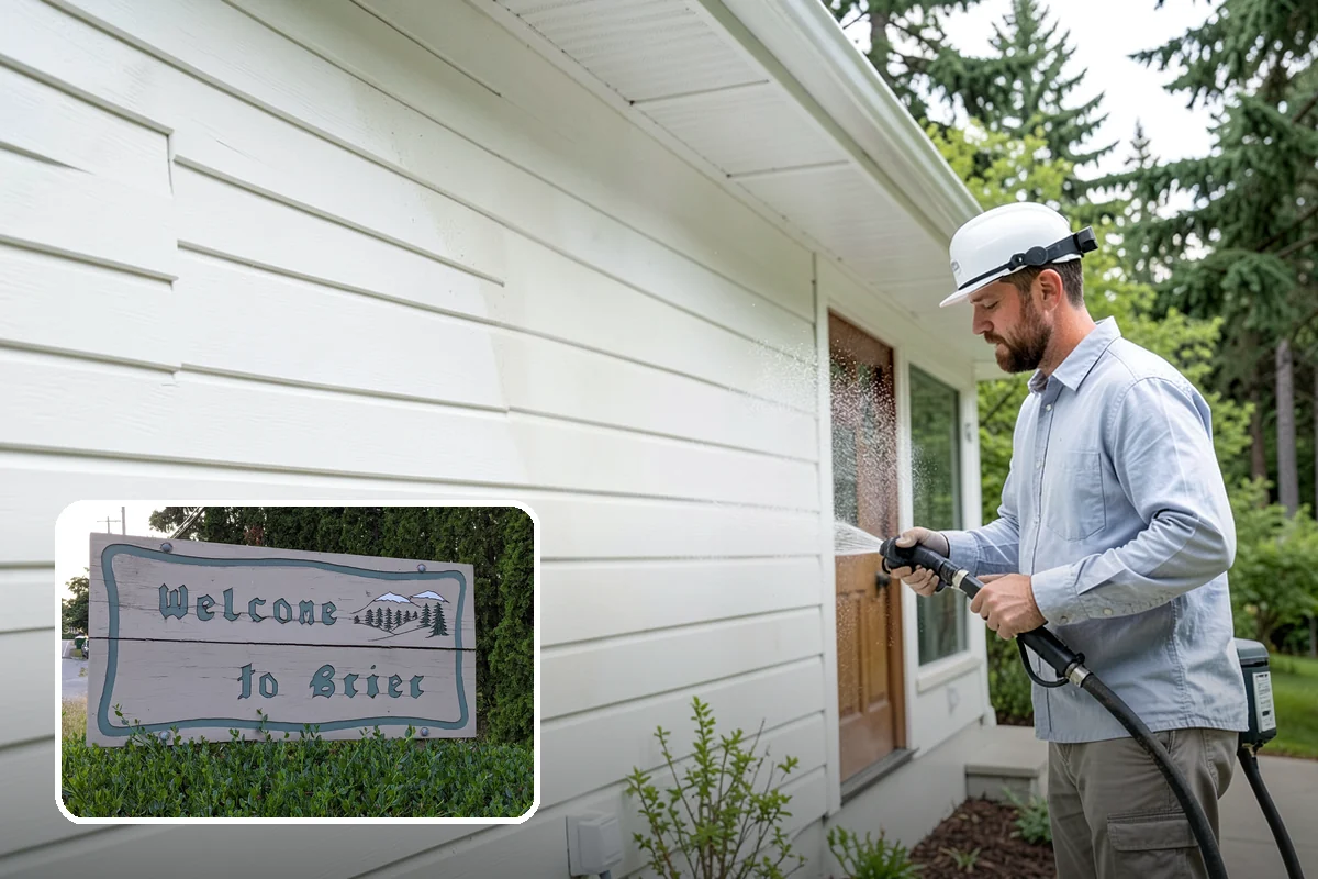 Cedar Shake Roof Cleaning in Brier, Snohomish County, WA - Halts moss-driven rot that destroys untreated cedar roofs