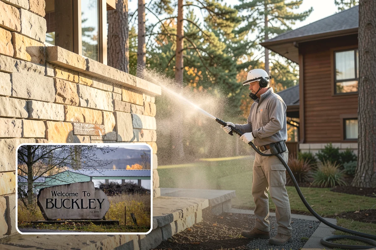 Cedar Shake Roof Cleaning in Buckley, Pierce County, WA - Halts moss-driven rot that destroys untreated cedar roofs