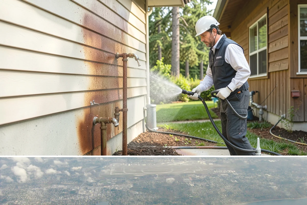 Cedar Shake Roof Cleaning in Burien, King County, WA - Clean cedar roofs in mid to late summer so the wood can dry fully before autumn moisture returns.