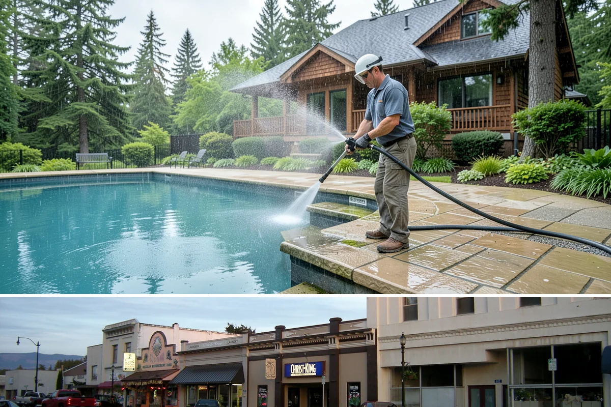 Cedar Shake Roof Cleaning in Burlington, Skagit County, WA - Clean cedar roofs in mid to late summer so the wood can dry fully before autumn moisture returns.