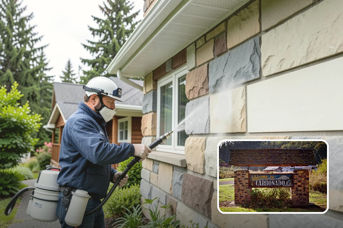 Cedar Shake Roof Cleaning in Carbonado, Pierce County, WA - Halts moss-driven rot that destroys untreated cedar roofs