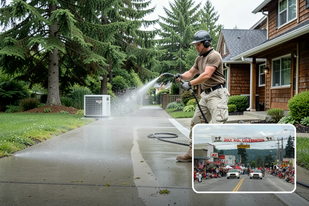 Cedar Shake Roof Cleaning in Carnation, King County, WA - Halts moss-driven rot that destroys untreated cedar roofs
