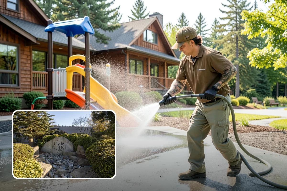 Cedar Shake Roof Cleaning in Clyde Hill, King County, WA - Halts moss-driven rot that destroys untreated cedar roofs