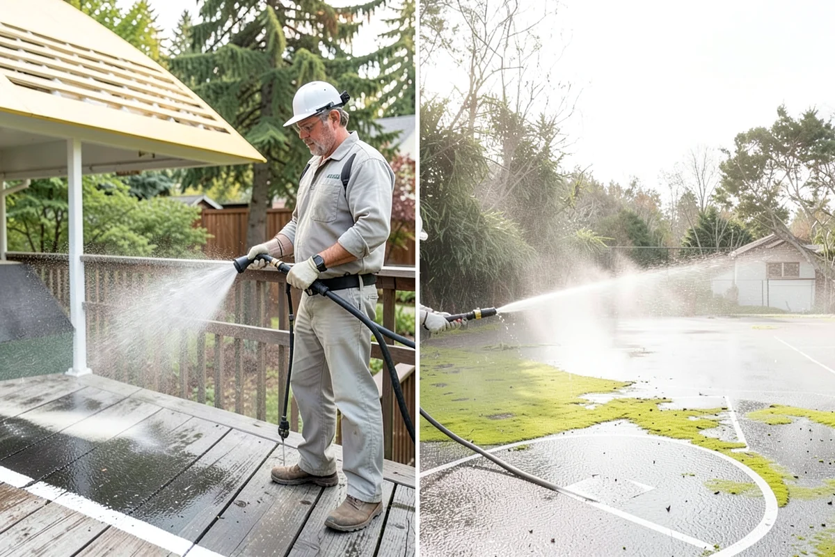 Cedar Shake Roof Cleaning in Clyde Hill, King County, WA - Assess shake condition for rot, cupping, and loose pieces