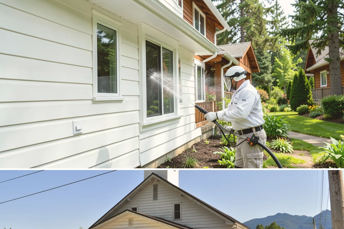 Cedar Shake Roof Cleaning in Concrete, Skagit County, WA - Clean cedar roofs in mid to late summer so the wood can dry fully before autumn moisture returns.