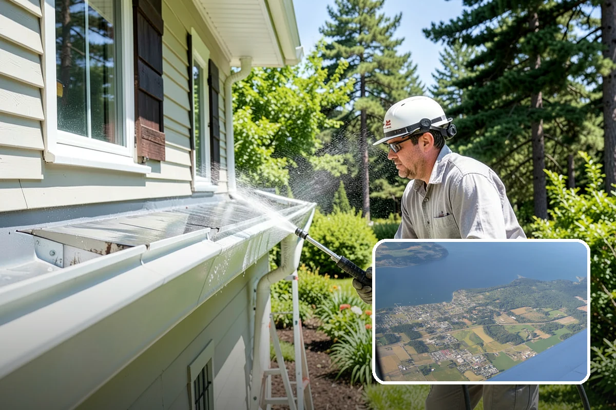 Cedar Shake Roof Cleaning in Coupeville, Island County, WA - Halts moss-driven rot that destroys untreated cedar roofs