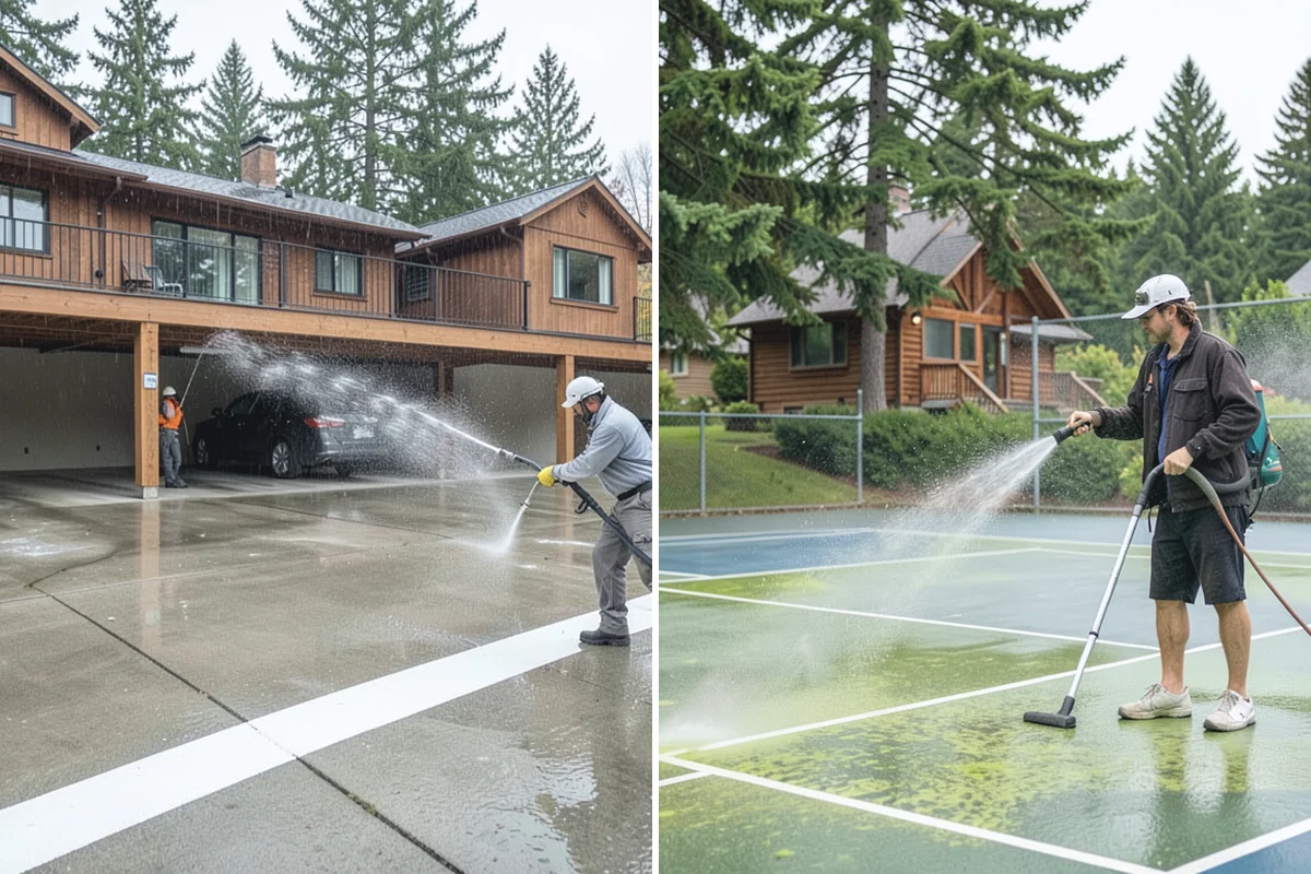 Cedar Shake Roof Cleaning in Coupeville, Island County, WA - Assess shake condition for rot, cupping, and loose pieces