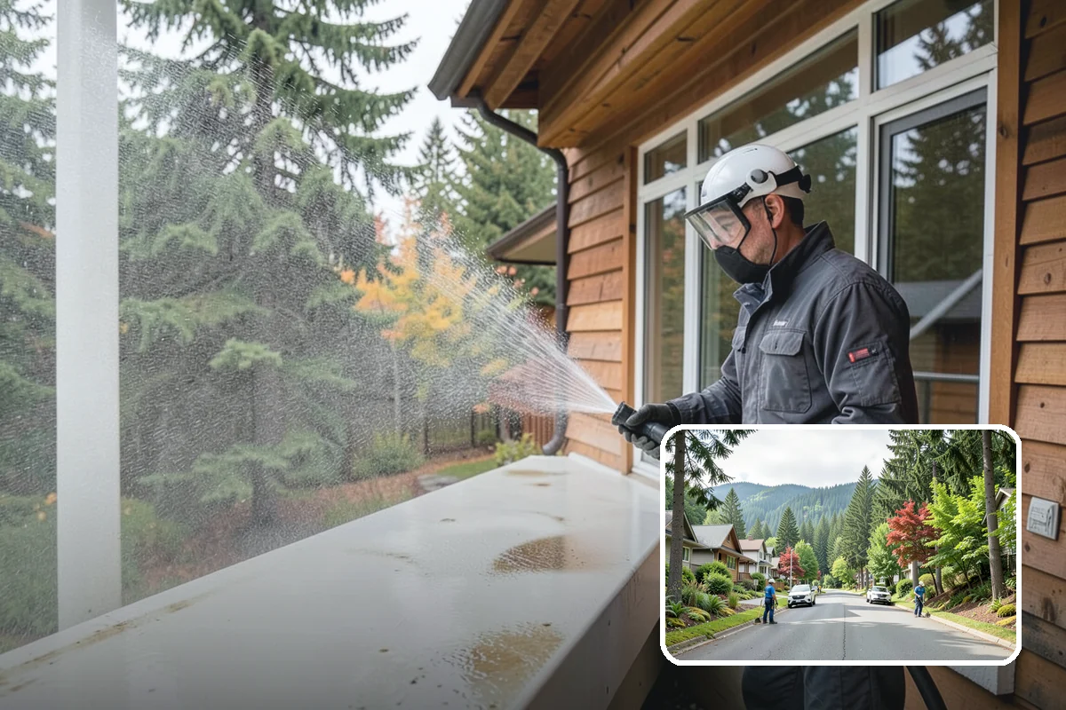 Cedar Shake Roof Cleaning in Darrington, Snohomish County, WA - Halts moss-driven rot that destroys untreated cedar roofs