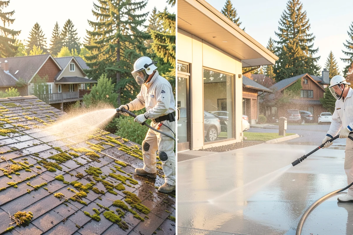 Cedar Shake Roof Cleaning in Duvall, King County, WA - Assess shake condition for rot, cupping, and loose pieces