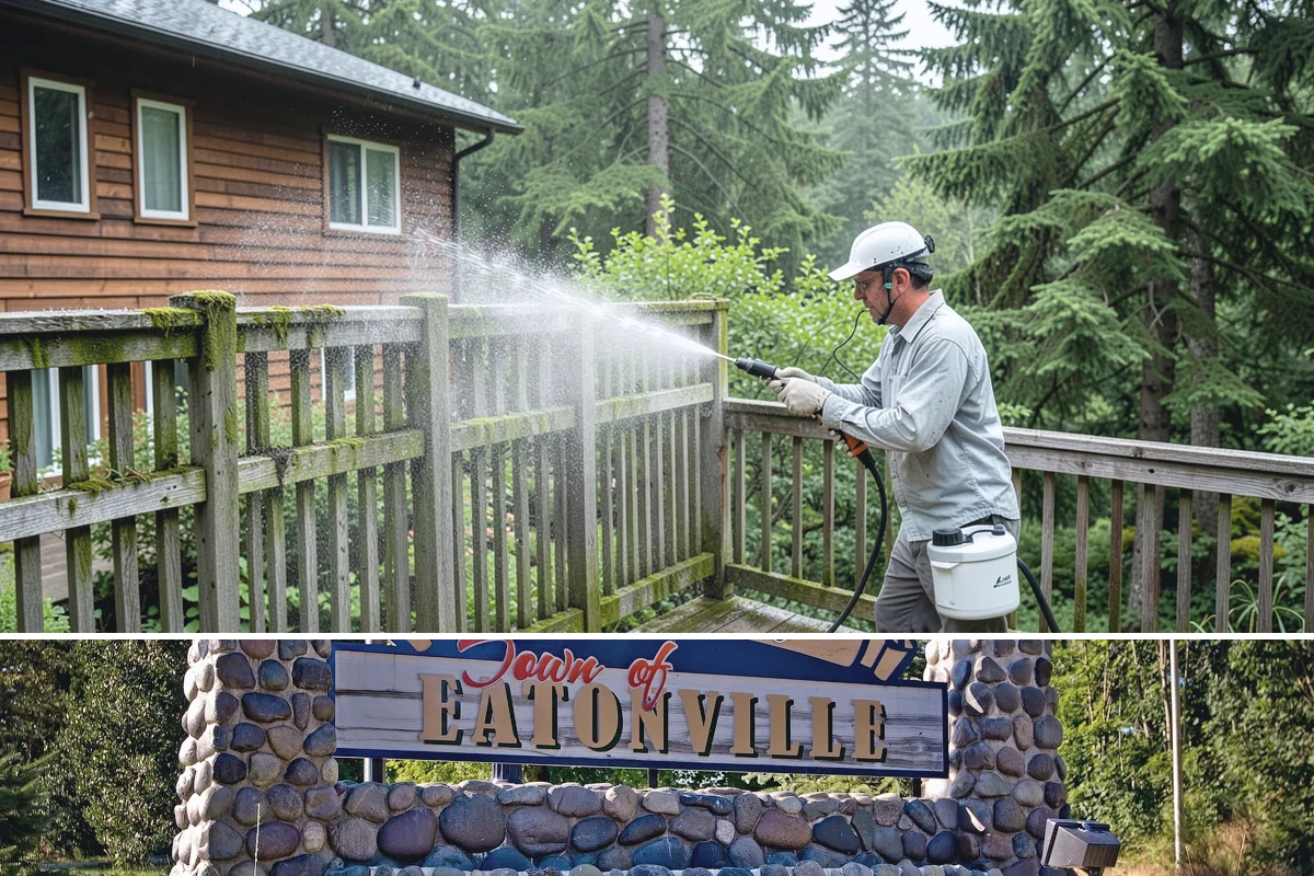 Cedar Shake Roof Cleaning in Eatonville, Pierce County, WA - Clean cedar roofs in mid to late summer so the wood can dry fully before autumn moisture returns.