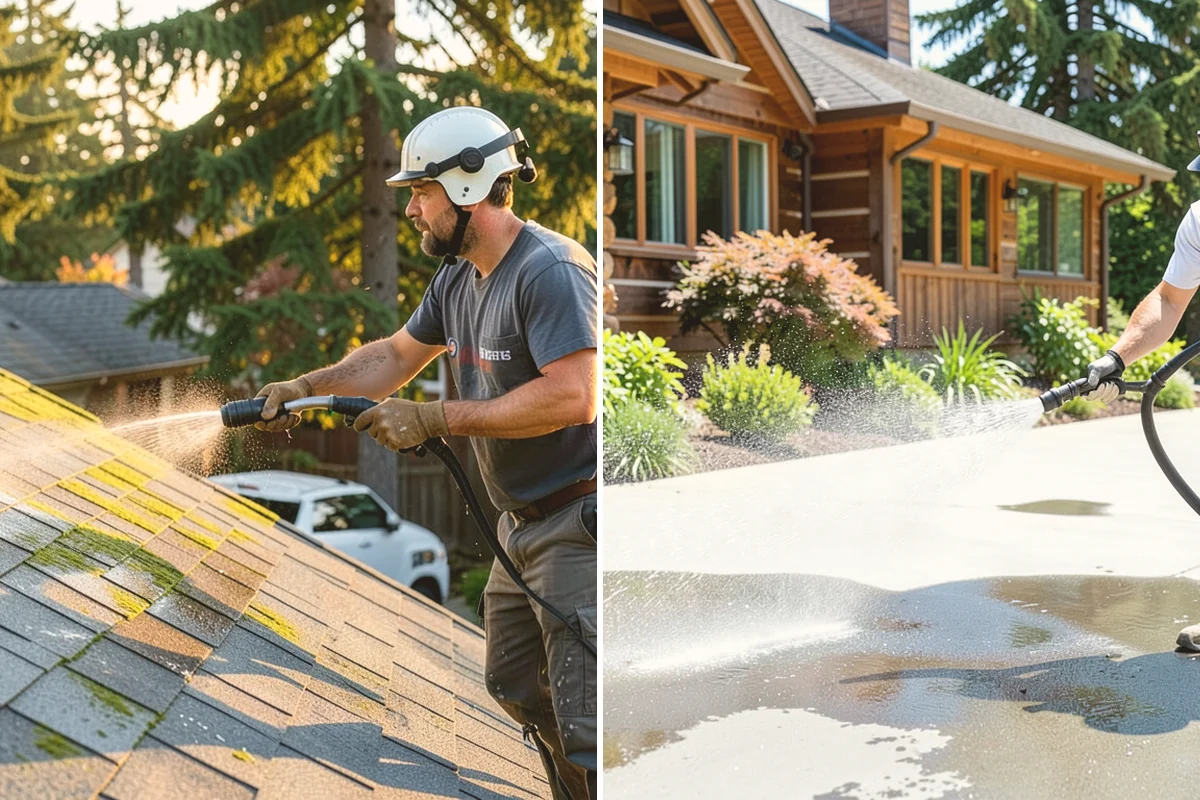 Cedar Shake Roof Cleaning in Edmonds, Snohomish County, WA - Assess shake condition for rot, cupping, and loose pieces
