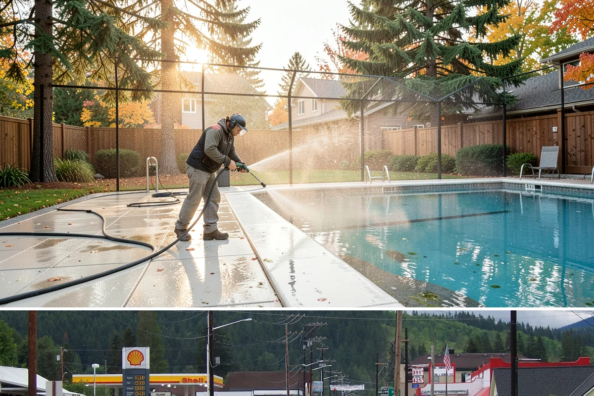 Cedar Shake Roof Cleaning in Granite Falls, Snohomish County, WA - Clean cedar roofs in mid to late summer so the wood can dry fully before autumn moisture returns.