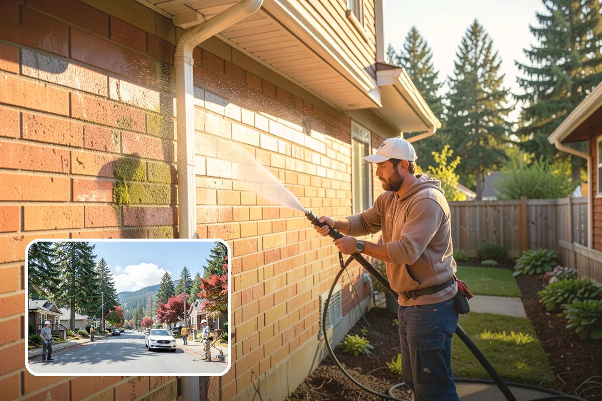 Cedar Shake Roof Cleaning in Hunts Point, King County, WA - Halts moss-driven rot that destroys untreated cedar roofs