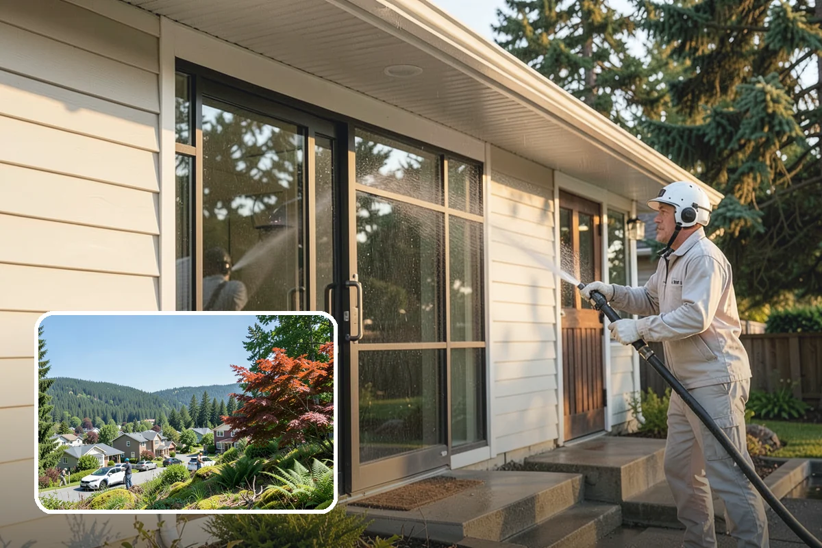 Cedar Shake Roof Cleaning in Index, Snohomish County, WA - Halts moss-driven rot that destroys untreated cedar roofs