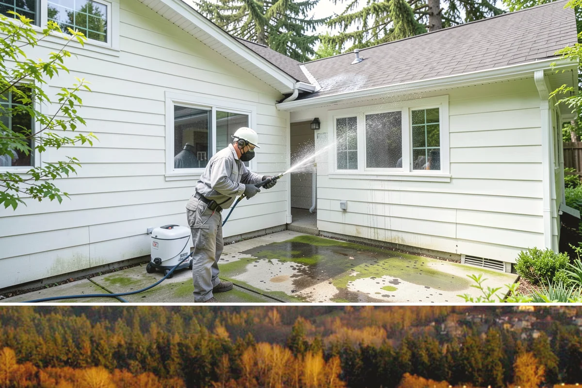 Cedar Shake Roof Cleaning in Kenmore, King County, WA - Clean cedar roofs in mid to late summer so the wood can dry fully before autumn moisture returns.