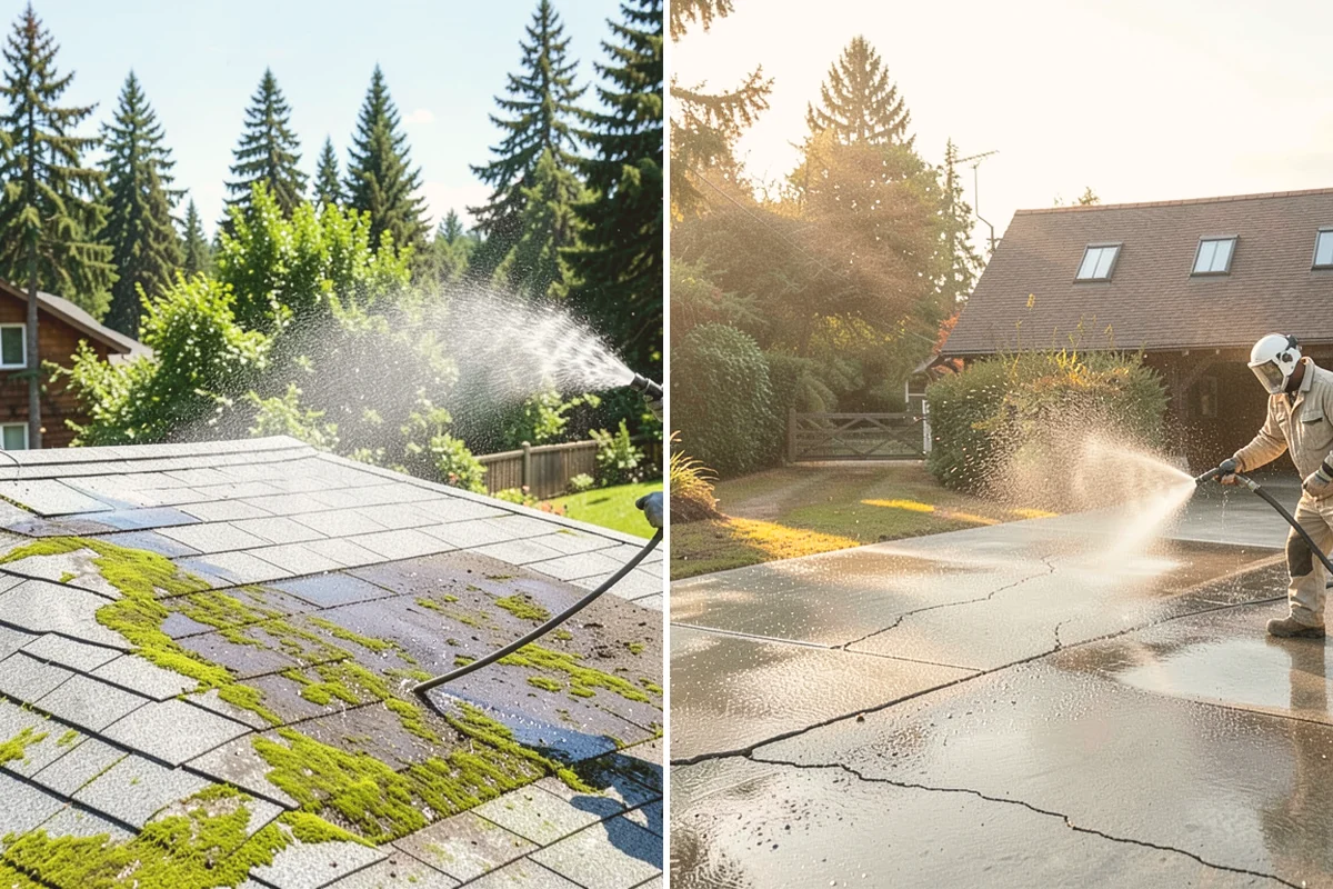 Cedar Shake Roof Cleaning in Kent, King County, WA - Assess shake condition for rot, cupping, and loose pieces