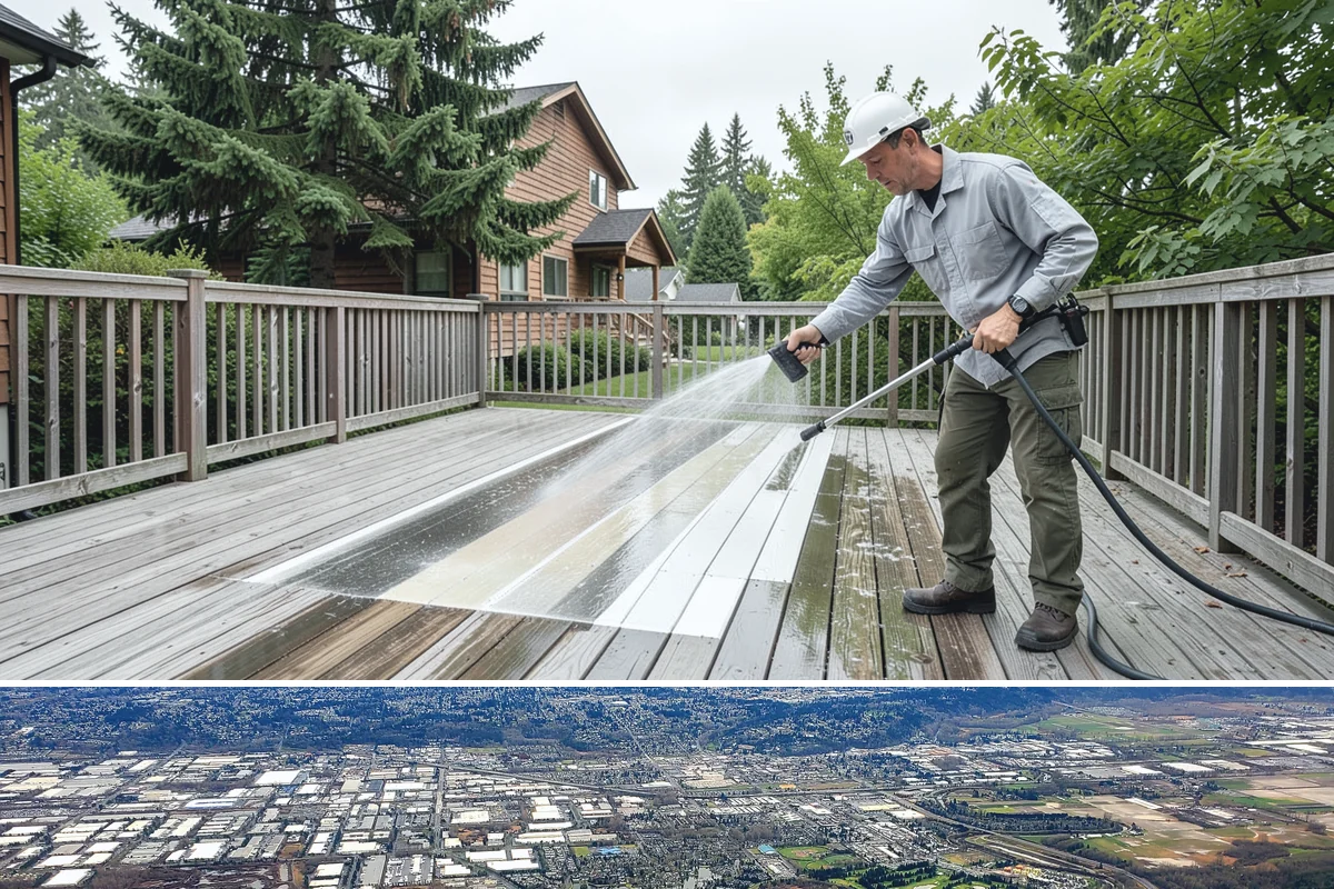 Cedar Shake Roof Cleaning in Kent, King County, WA - Clean cedar roofs in mid to late summer so the wood can dry fully before autumn moisture returns.