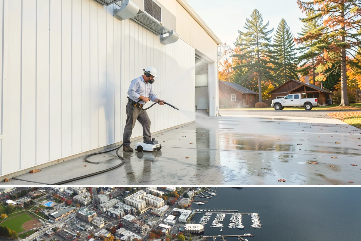 Cedar Shake Roof Cleaning in Kirkland, King County, WA - Clean cedar roofs in mid to late summer so the wood can dry fully before autumn moisture returns.