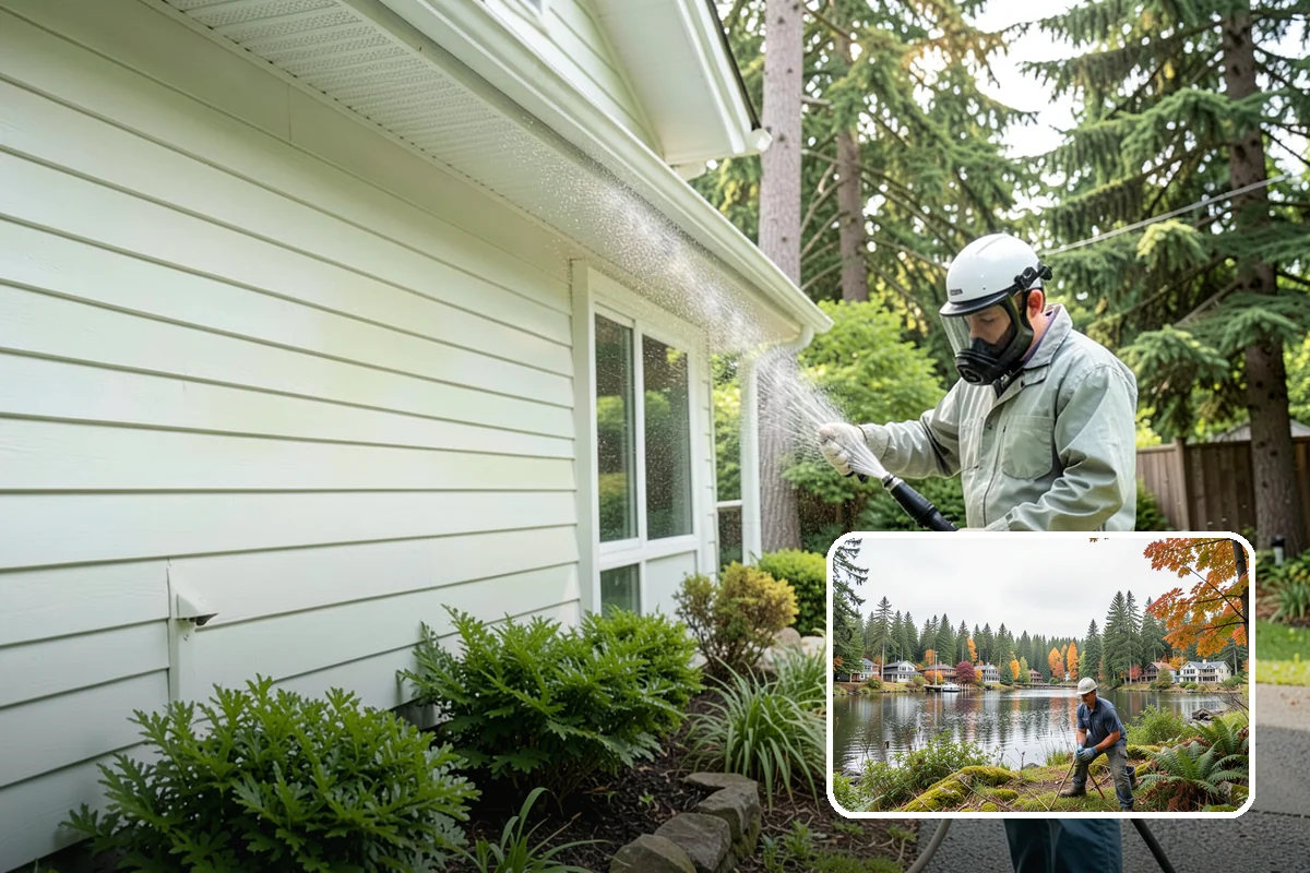 Cedar Shake Roof Cleaning in La Conner, Skagit County, WA - Halts moss-driven rot that destroys untreated cedar roofs