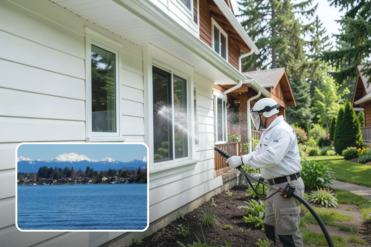 Cedar Shake Roof Cleaning in Lake Stevens, Snohomish County, WA - Halts moss-driven rot that destroys untreated cedar roofs