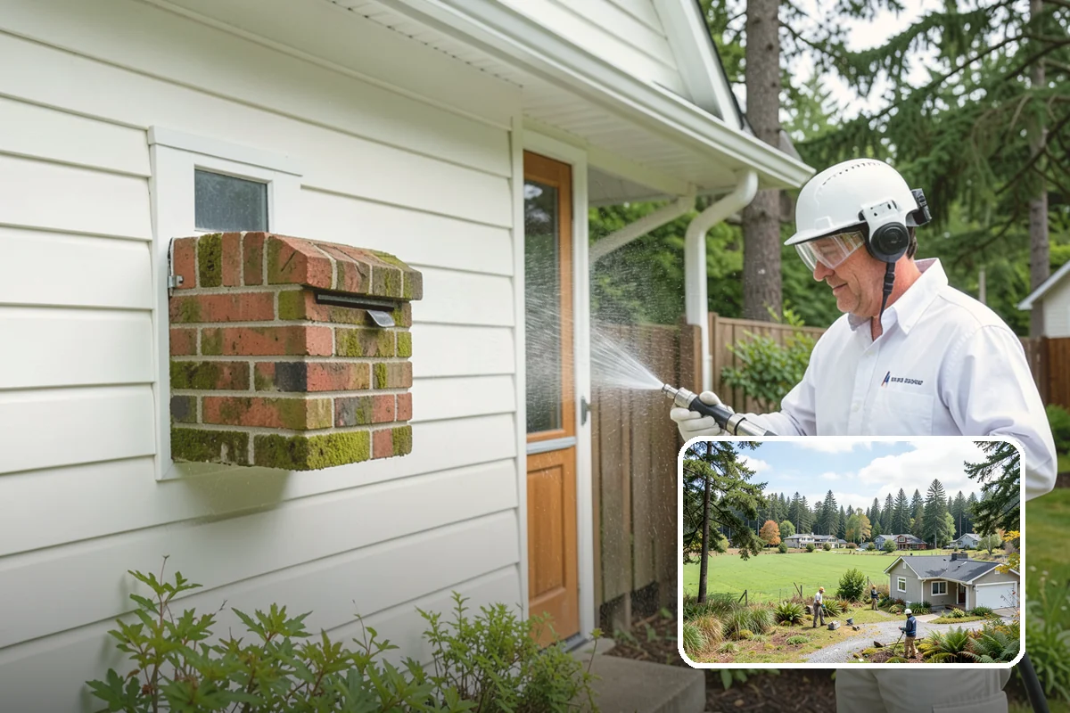 Cedar Shake Roof Cleaning in Lyman, Skagit County, WA - Halts moss-driven rot that destroys untreated cedar roofs