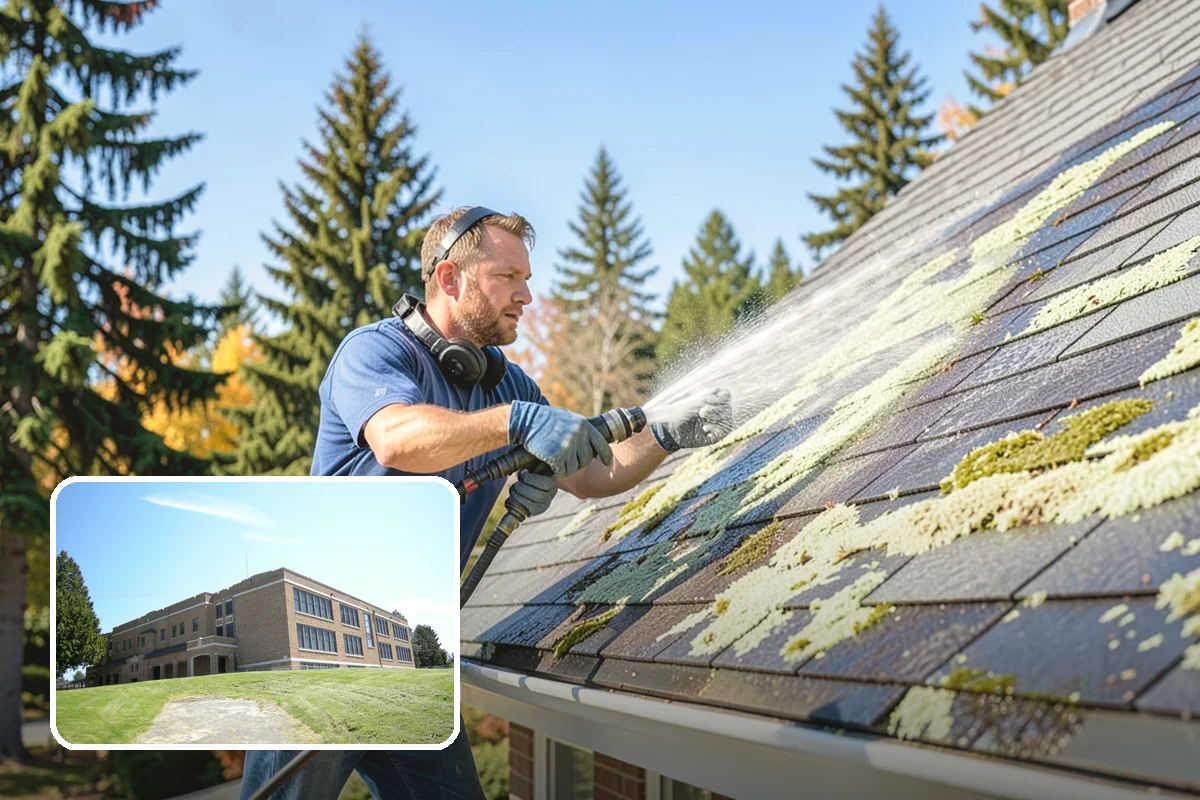 Cedar Shake Roof Cleaning in Maple Valley, King County, WA - Halts moss-driven rot that destroys untreated cedar roofs