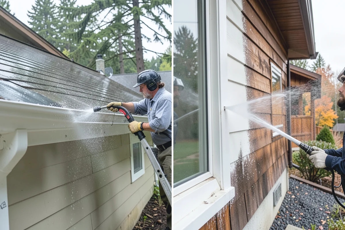Cedar Shake Roof Cleaning in Marysville, Snohomish County, WA - Assess shake condition for rot, cupping, and loose pieces