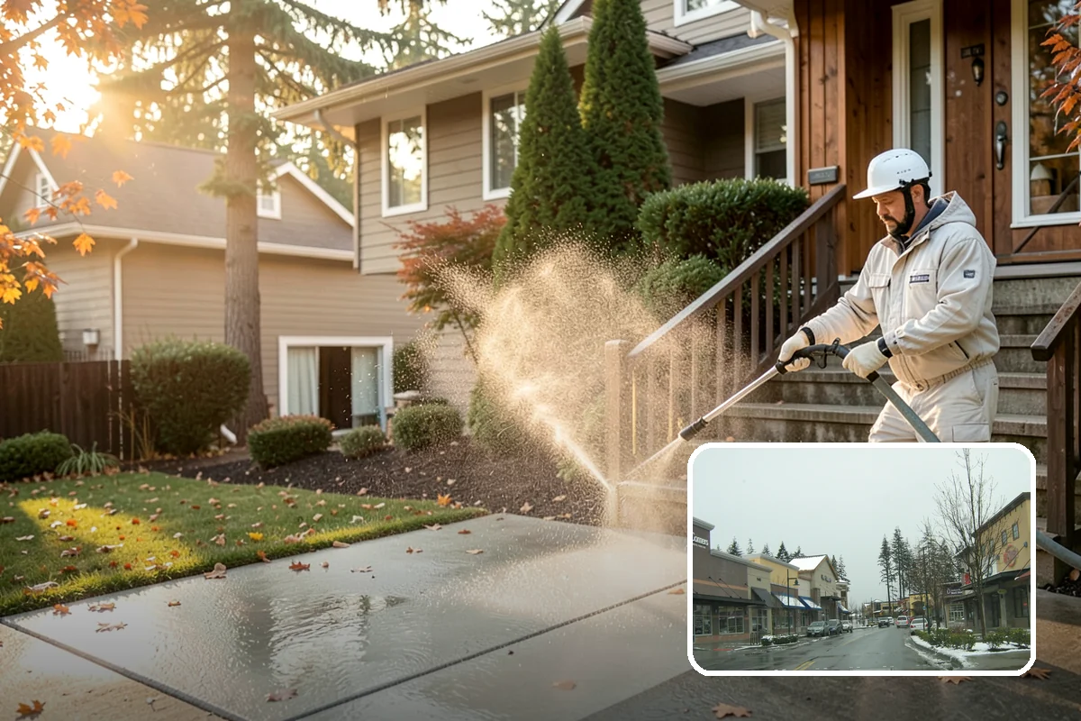 Cedar Shake Roof Cleaning in Mill Creek, Snohomish County, WA - Halts moss-driven rot that destroys untreated cedar roofs