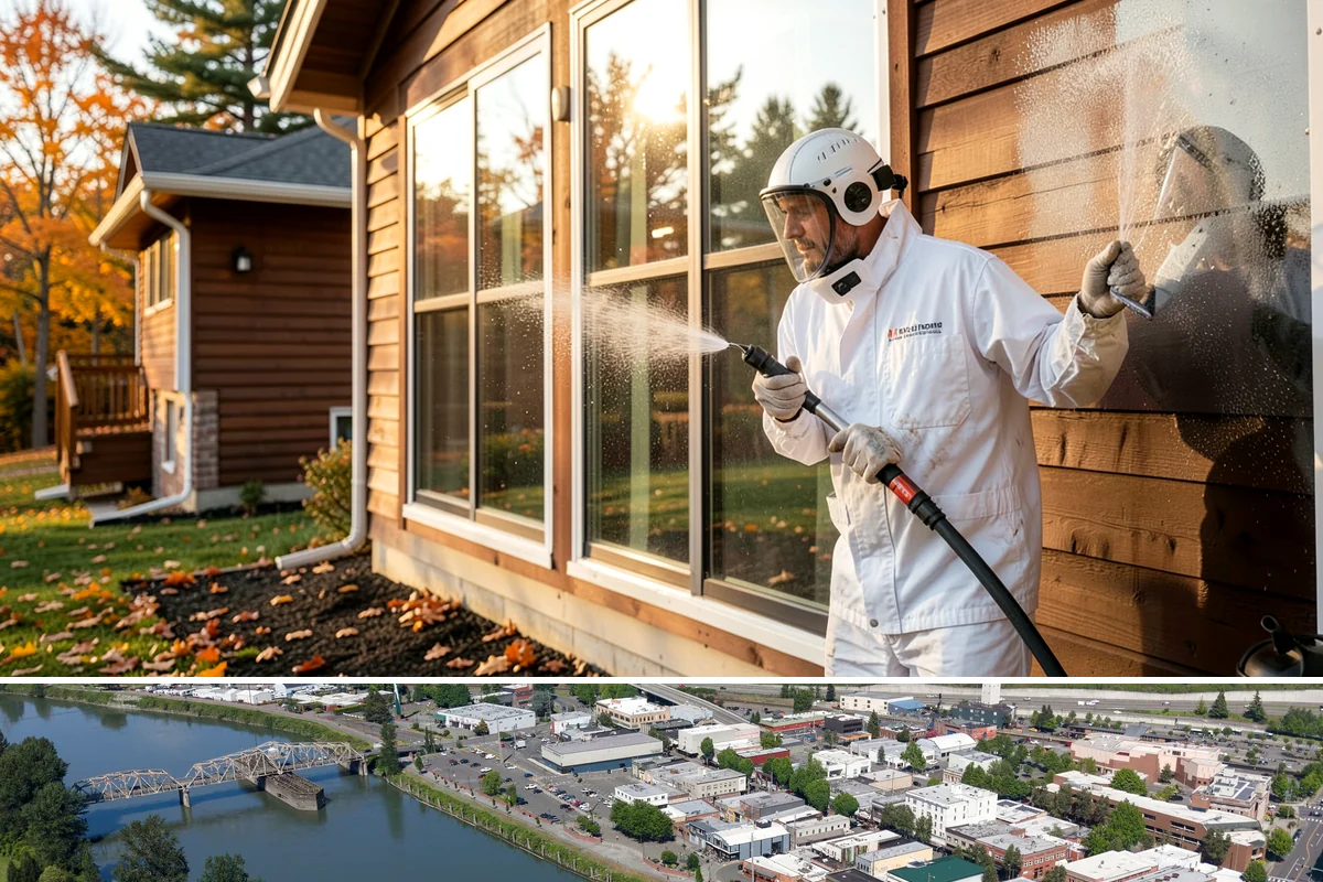 Cedar Shake Roof Cleaning in Mount Vernon, Skagit County, WA - Clean cedar roofs in mid to late summer so the wood can dry fully before autumn moisture returns.