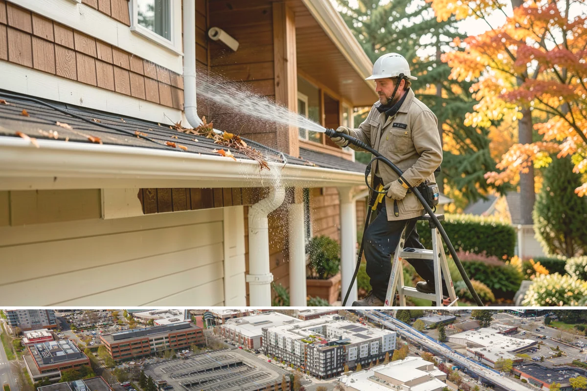 Cedar Shake Roof Cleaning in Redmond, King County, WA - Clean cedar roofs in mid to late summer so the wood can dry fully before autumn moisture returns.