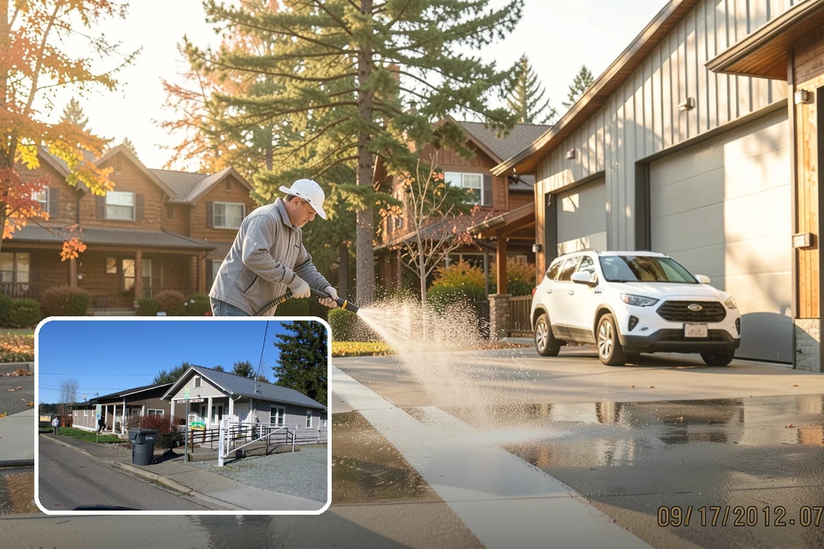 Cedar Shake Roof Cleaning in South Prairie, Pierce County, WA - Halts moss-driven rot that destroys untreated cedar roofs
