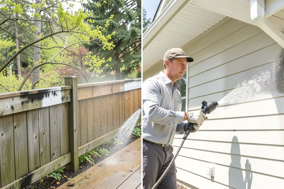 Cedar Shake Roof Cleaning in Steilacoom, Pierce County, WA - Assess shake condition for rot, cupping, and loose pieces