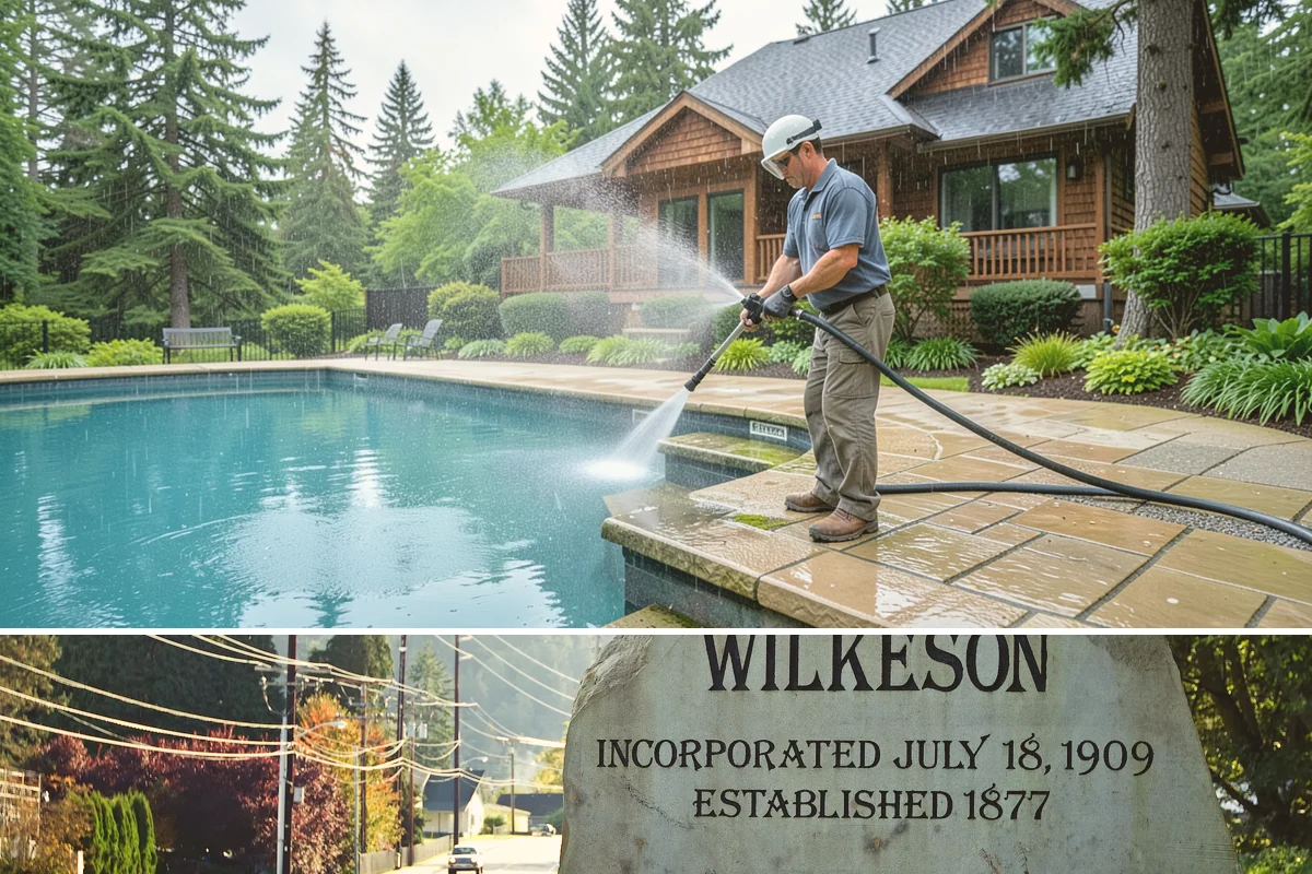 Cedar Shake Roof Cleaning in Wilkeson, Pierce County, WA - Clean cedar roofs in mid to late summer so the wood can dry fully before autumn moisture returns.