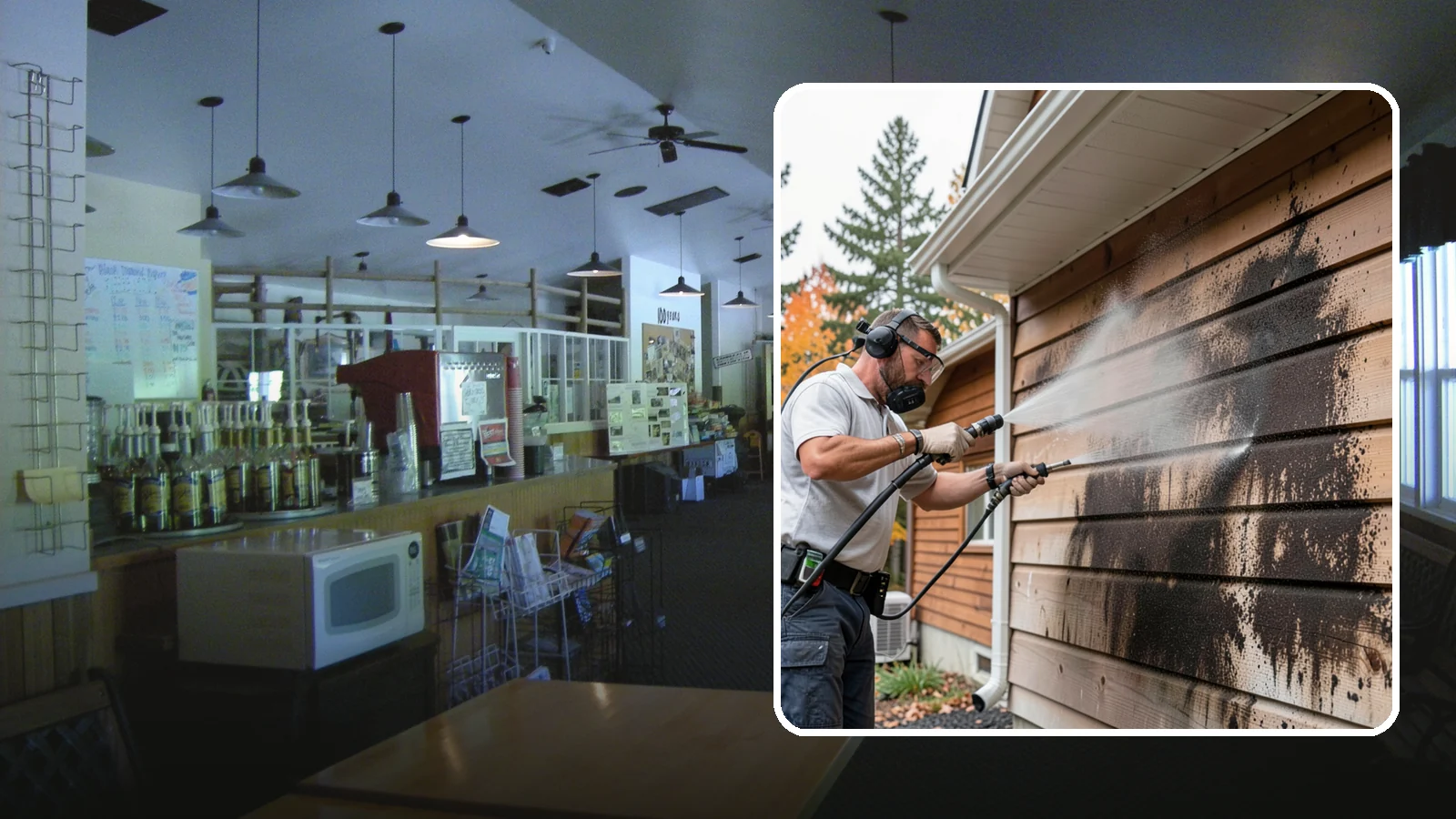 Cedar Siding Washing in Black Diamond, King County, WA - Cedar siding washing carefully clears mildew and dark streaks from shakes and boards while protecting cedar's soft, natural...