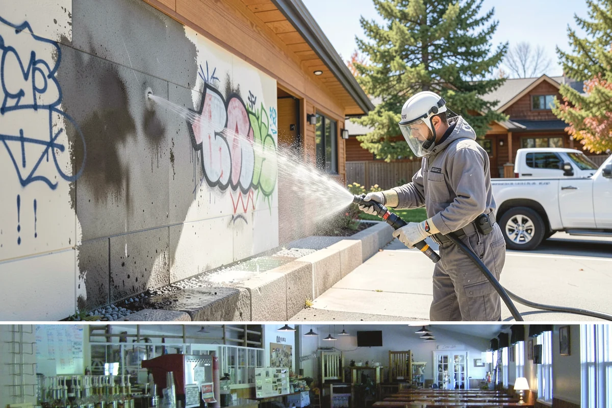 Cedar Siding Washing in Black Diamond, King County, WA - The dry months of summer are ideal so cedar dries completely and holds any new stain applied afterward.