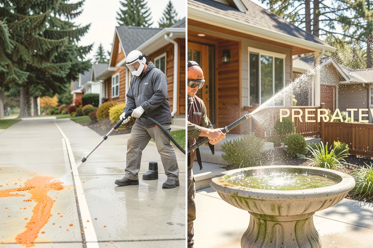 Cedar Siding Washing in Bothell, King County, WA - Inspect shakes and boards for loose or damaged pieces