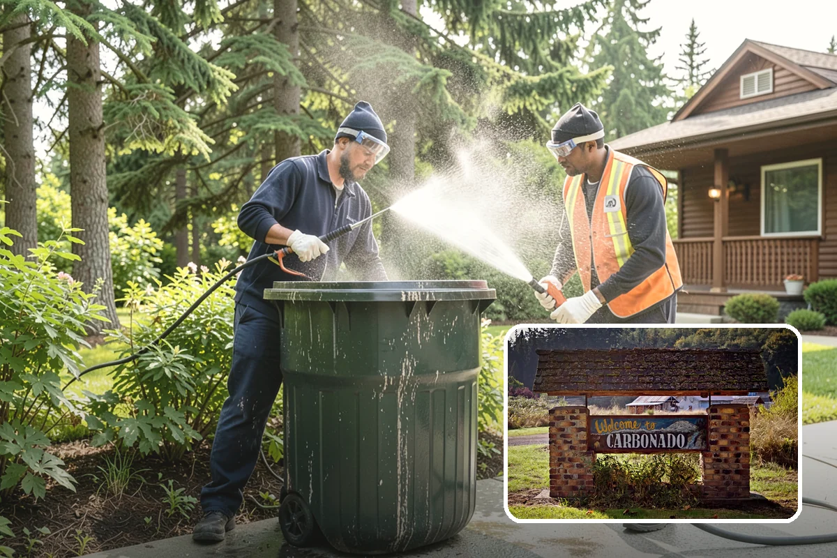 Cedar Siding Washing in Carbonado, Pierce County, WA - Protects soft cedar fibers from pressure damage