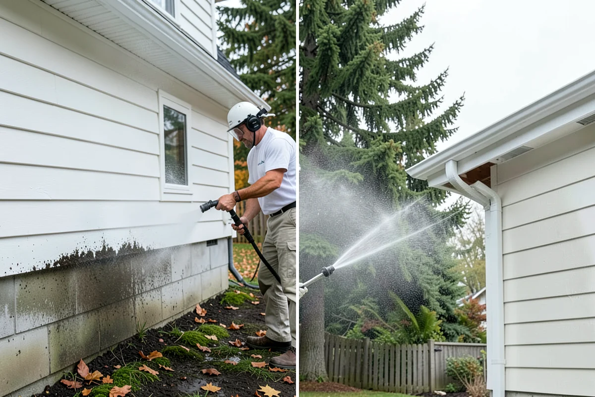 Cedar Siding Washing in Clyde Hill, King County, WA - Inspect shakes and boards for loose or damaged pieces