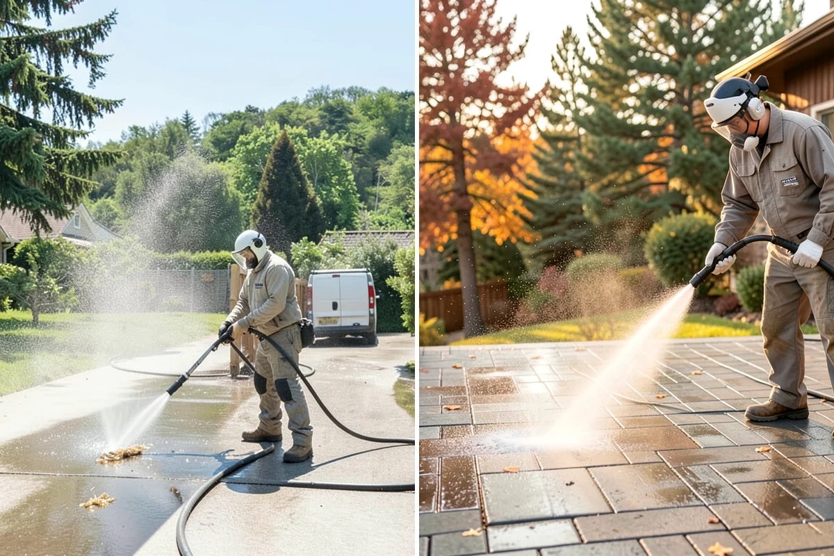 Cedar Siding Washing in Concrete, Skagit County, WA - Inspect shakes and boards for loose or damaged pieces