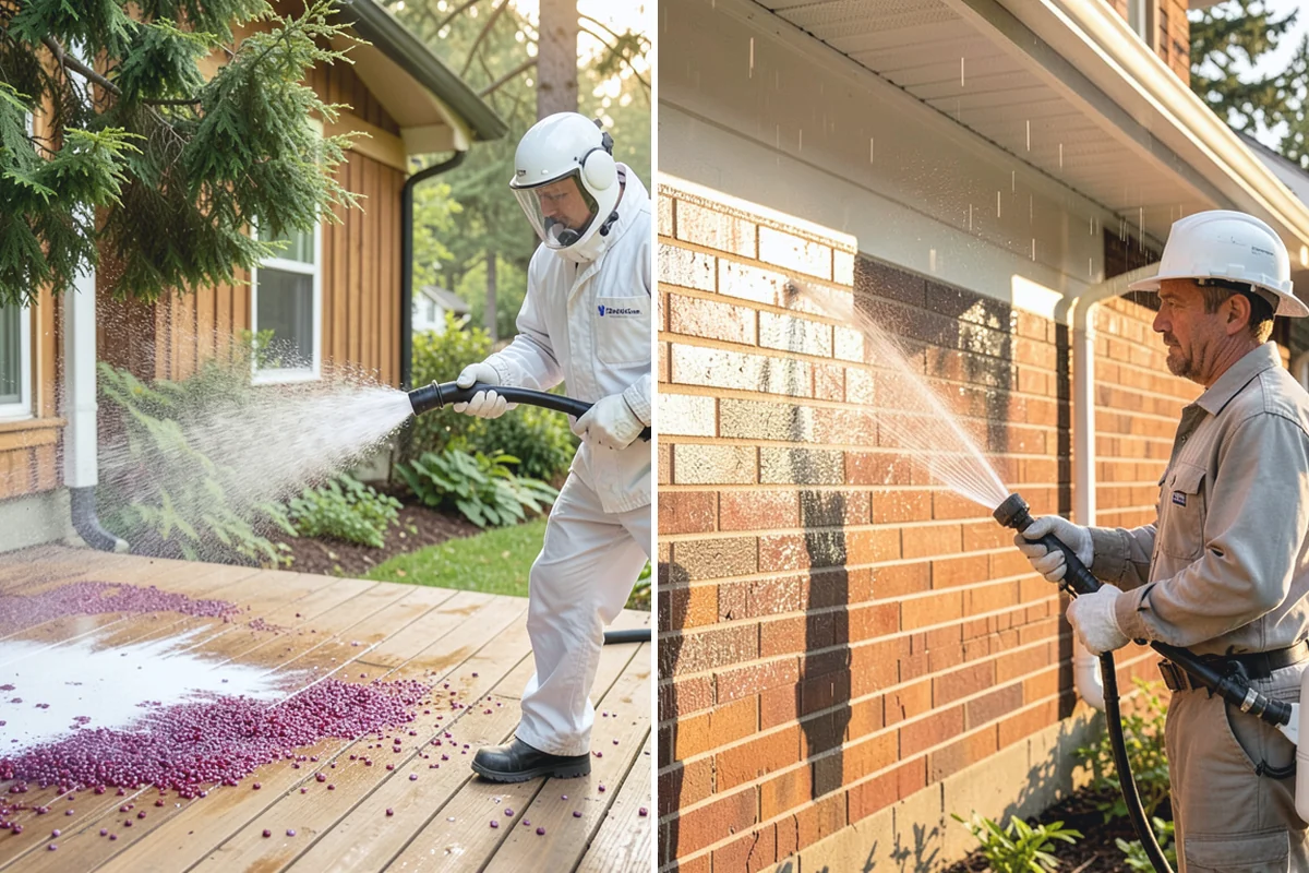 Cedar Siding Washing in Coupeville, Island County, WA - Inspect shakes and boards for loose or damaged pieces