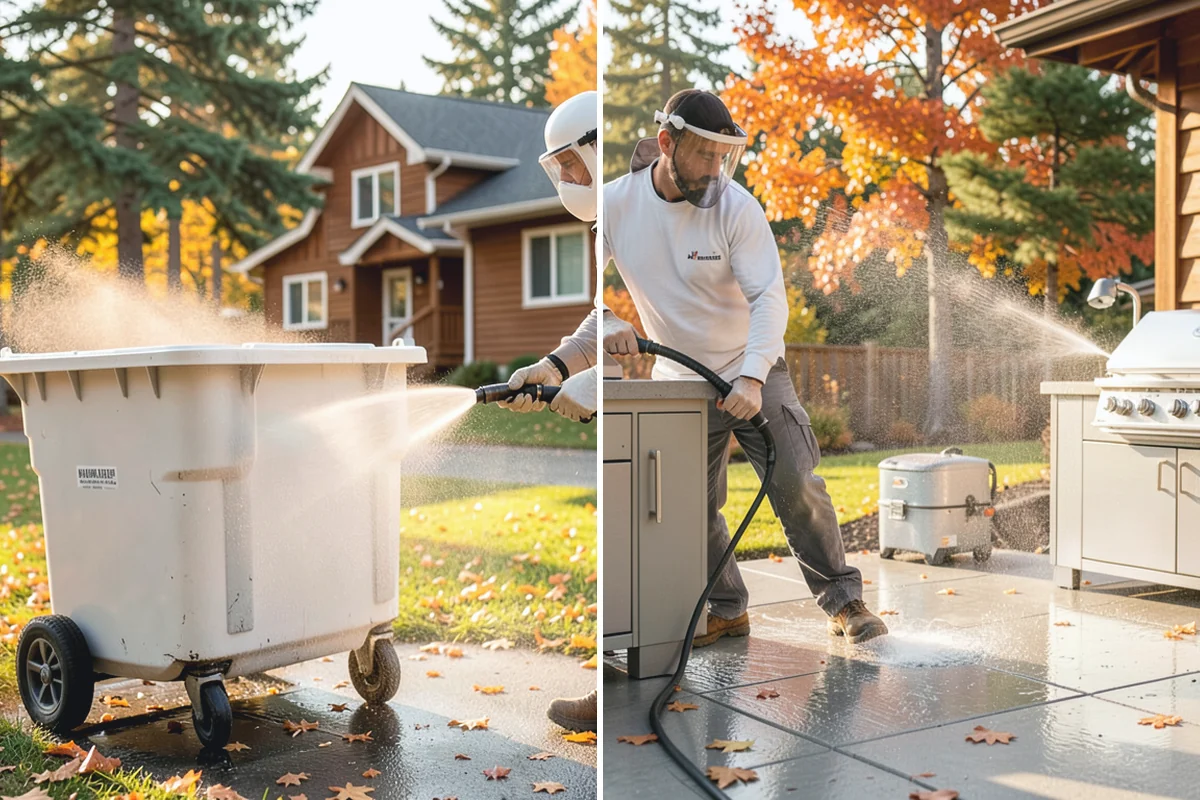 Cedar Siding Washing in Des Moines, King County, WA - Inspect shakes and boards for loose or damaged pieces
