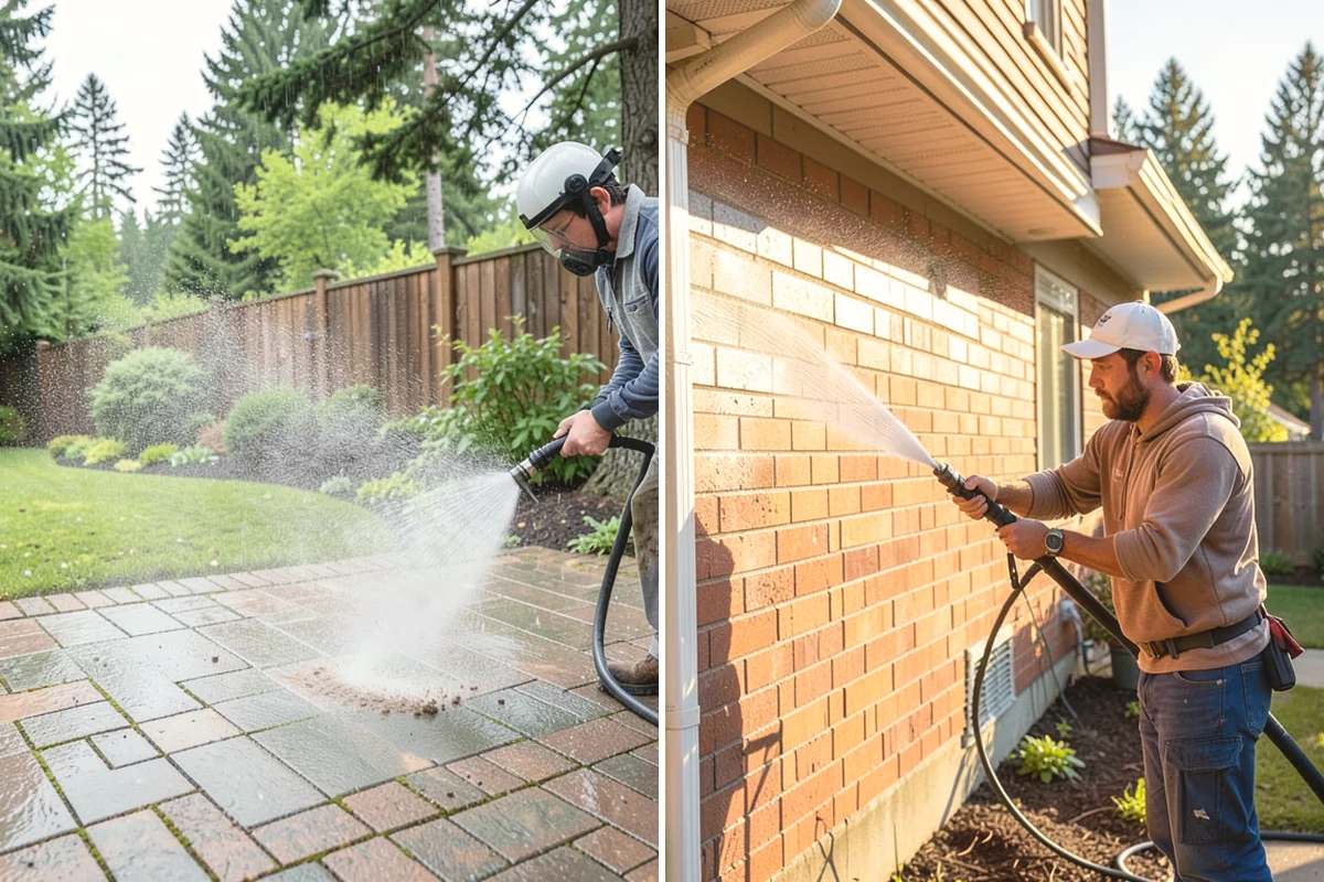 Cedar Siding Washing in Issaquah, King County, WA - Inspect shakes and boards for loose or damaged pieces
