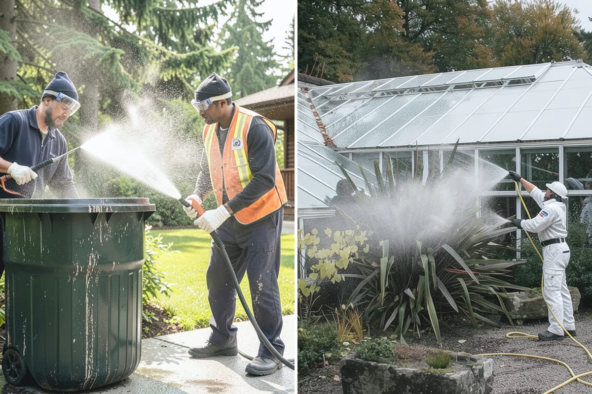 Cedar Siding Washing in Medina, King County, WA - Inspect shakes and boards for loose or damaged pieces