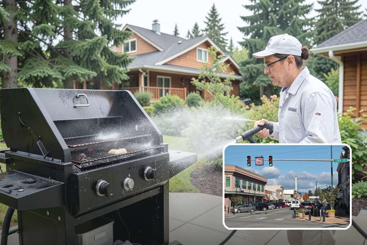 Cedar Siding Washing in Monroe, Snohomish County, WA - Protects soft cedar fibers from pressure damage